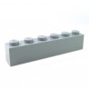 LEGO - Brique 1x6 (Light Bluish Gray)