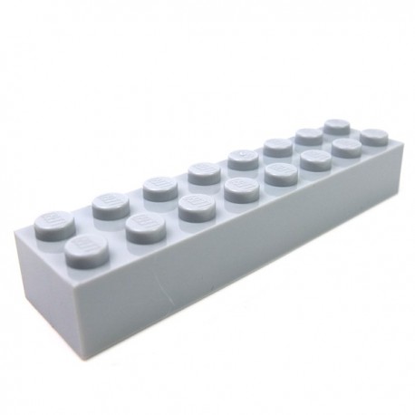LEGO - Brique 2x8 (Light Bluish Gray)