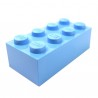 LEGO - Brick 2x4 (Medium Blue)