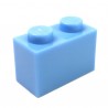 LEGO - Brick 1x2 (Medium Blue)
