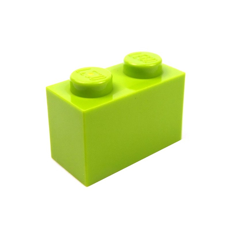 Lego Spare Parts 1x2 (Lime)