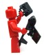 Lego Accessoires Minifig Custom Si-Dan Toys - UAV SWAN (Noir)