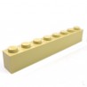 LEGO - Brick 1x8 (Tan)