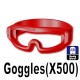 Si-Dan Toys - Goggles X500 (Dark Red)