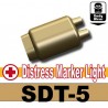 Lego Minifig Si-Dan Toys - Distress Marker Light (SDT-5) (Beige Foncé)