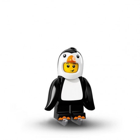 Lego da Collezione Mini Figure Serie 16 Pinguino Boy 71013-10 COL253 Rbb 