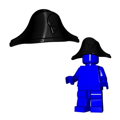 Lego Minifig BrickWarriors - Bicorne (Noir)