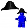 Lego Minifig BrickWarriors - Bicorne (Noir)