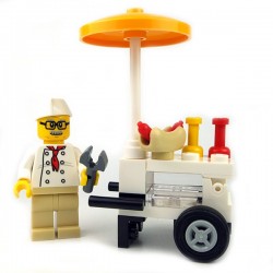 Lego - Vendeur de Hot Dog (Minifigure)
