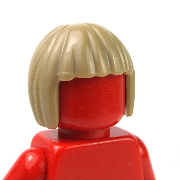 LEGO x197 Brown Homemaker Figure Headgear Hair Short