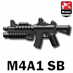 Lego Minifig Si-Dan Toys - M4A1 SB (Pearl Dark Black)