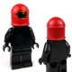 Lego Minifigure Si-Dan Toys - Casque Robot (Rouge)
