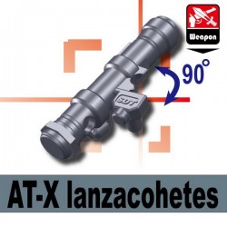 Lego Minifig Si-Dan Toys - Lanzacohetes (AT-X) (Dark Bluish Gray)