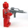 Lego Accessoires Minifigure Si-Dan Toys - G36C (Flat Silver)