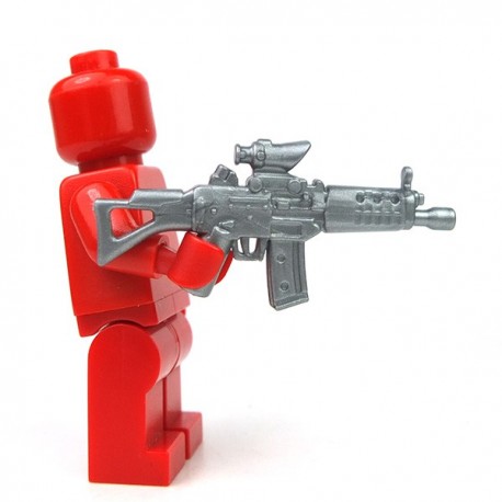 Lego Minifigure Si-Dan Toys - SG552-S (Flat Silver)