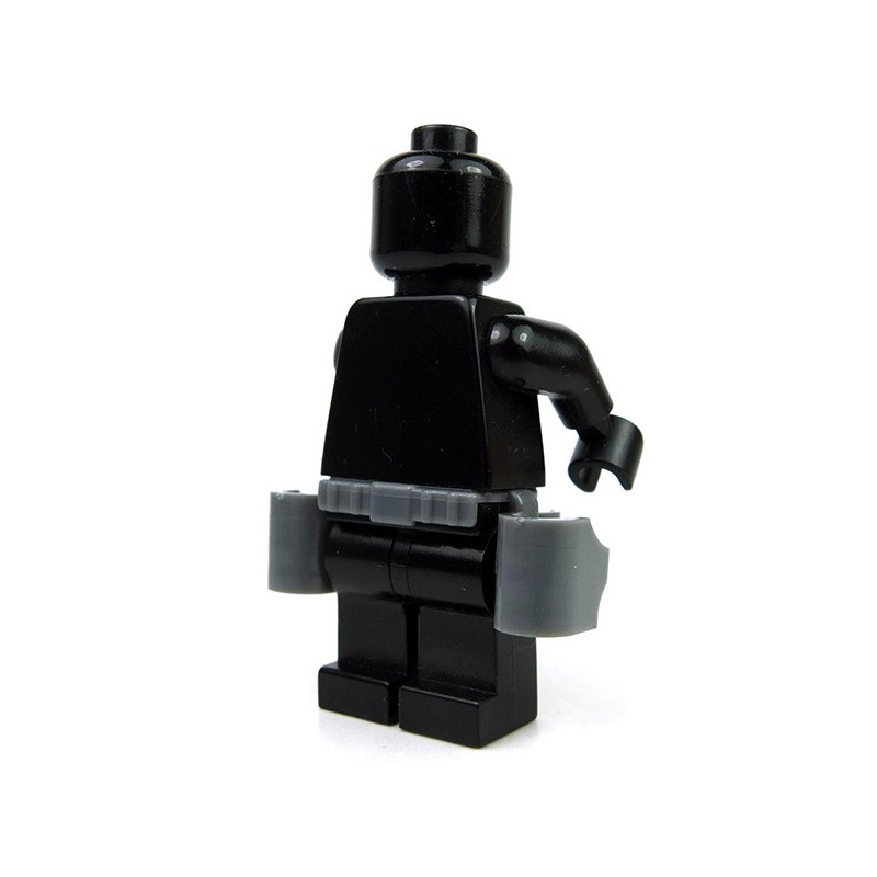 Black G3 Tactical Belt Army Police SWAT for LEGO military brick minifigures