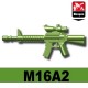 Lego Minifigure Accessoires Si-Dan Toys - M16A2 (Vert Militaire)