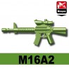 Lego Minifigure Accessoires Si-Dan Toys - M16A2 (Vert Militaire)