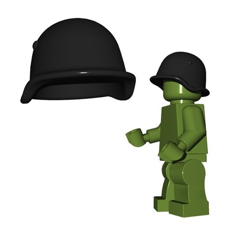 Brick Warriors - Soviet Helmet (Dark Bluish Gray)