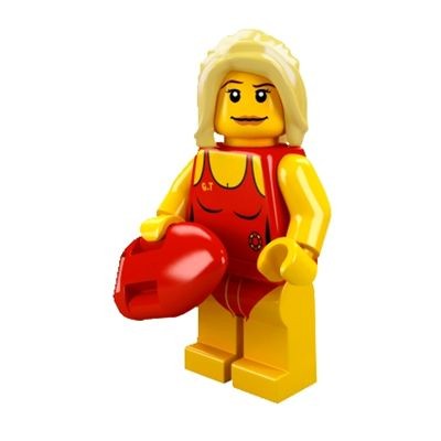 NEW LEGO MINIFIGURES SERIES 2 8684 Lifeguard 