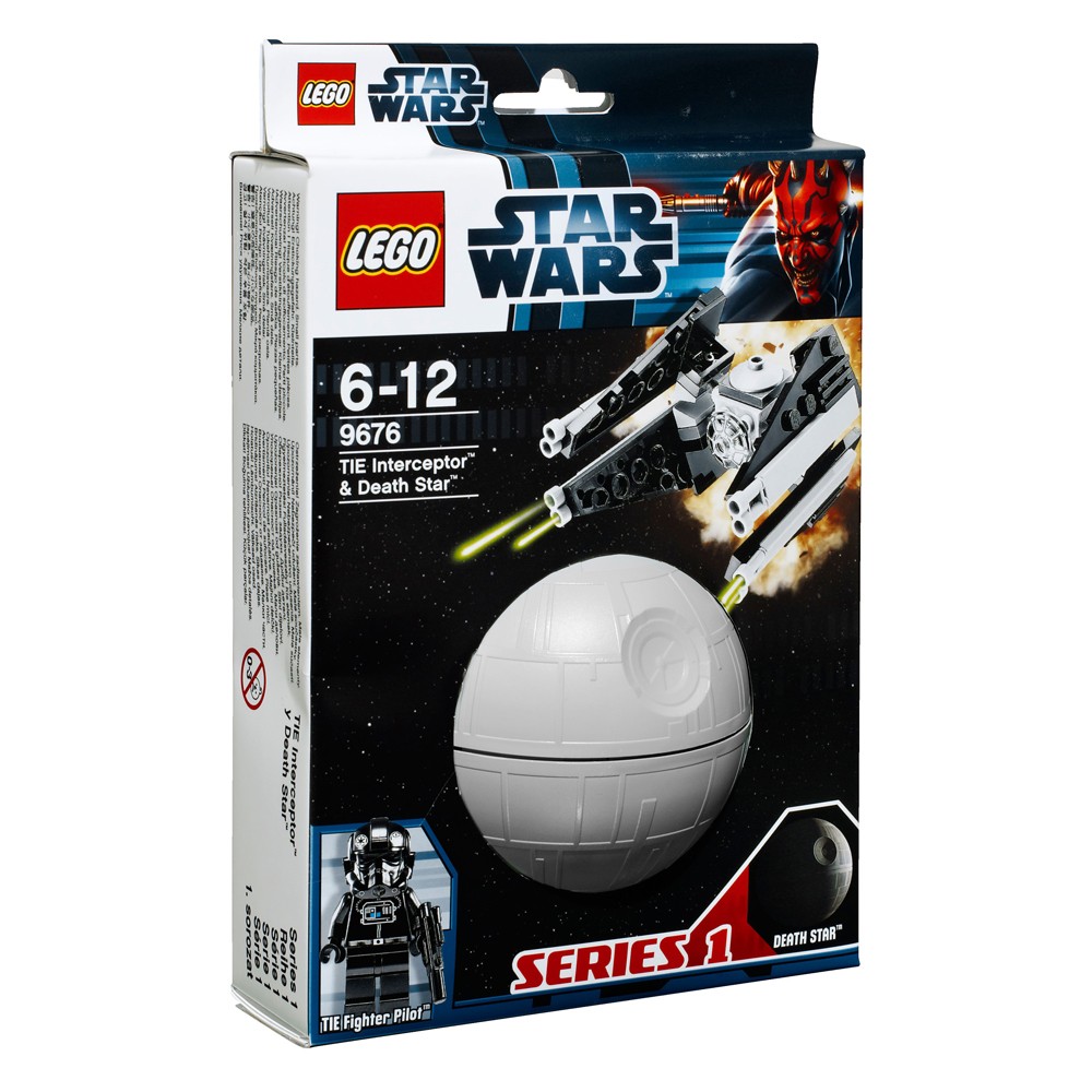 LEGO Star Wars 9675 - 9676 - le TIE Interceptor & l'Etoile Noire﻿