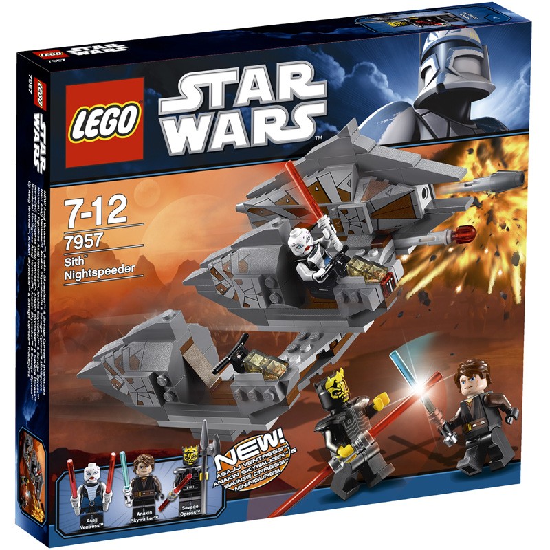 NEW LEGO STAR CLONE WARS Anakin Skywalker Minifig 7957 Season 3 Costume 