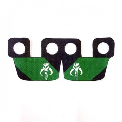 Clone Army Customs- Waistcape Black & Green, White Mando