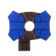 Lego Accessoires Minifigure - Clone Army Customs- Shoulder Double Blue