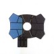 Lego Accessoires Minifigure - Clone Army Customs- Shoulder Pauldron Sand Blue