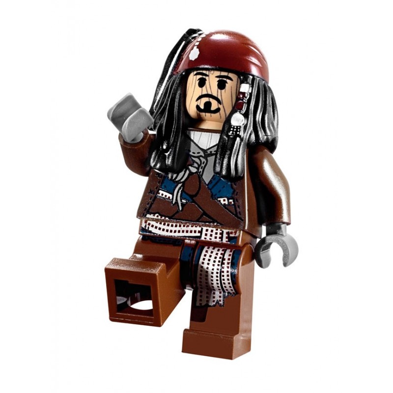 Lego Pirates des Caraïbes Capitaine Jack Sparrow Minifigure Polybag 30132 NEUF 
