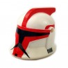 Lego Accessoires Minifigures Star Wars - Clone Army Customs - Casque CWP1 ARC Rouge