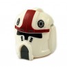 Lego Accessoires Minifigures Star Wars - Clone Army Customs - Pilot Dark Red Helmet