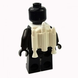 Lego Accessoires Minifigures Star Wars - Clone Army Customs - Trooper Jetpack (Blanc)