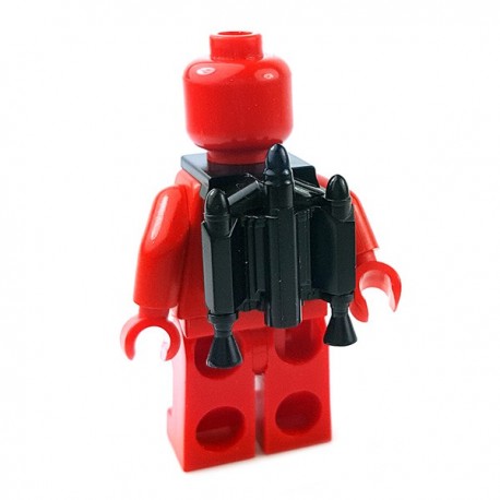Lego Accessoires Minifigures Star Wars - Clone Army Customs - Trooper Jetpack (Noir)