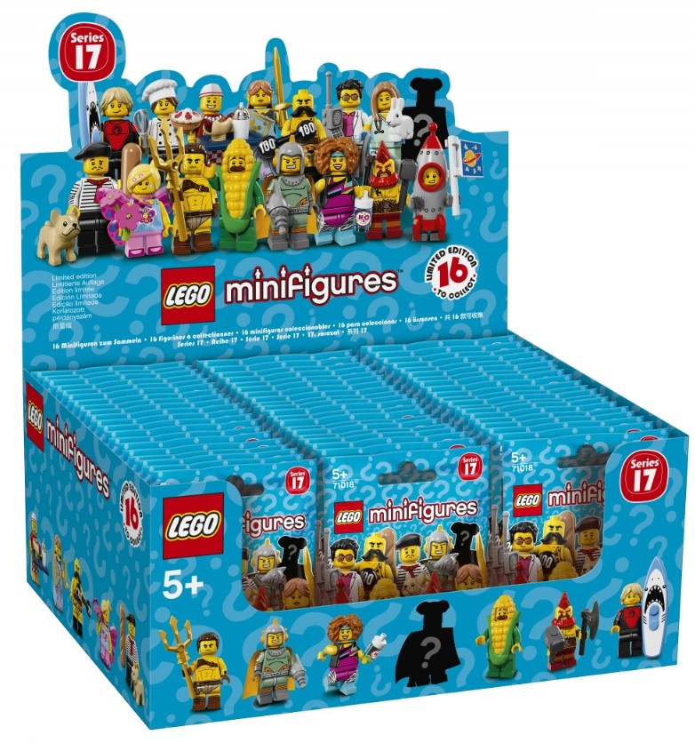 Lego Minifig Series 17 Box Of 60 Minifigures 71018