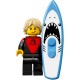 LEGO Minifig - le surfeur pro (71018 - Serie 17)