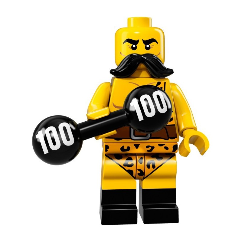 LEGO Minifig Minifigure Serie 17 -71018 l'homme-fort du cirque