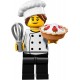 LEGO Minifig - le chef gourmet 71018 Serie 17