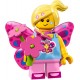 LEGO Minifig - la fille papillon 71018 Serie 17
