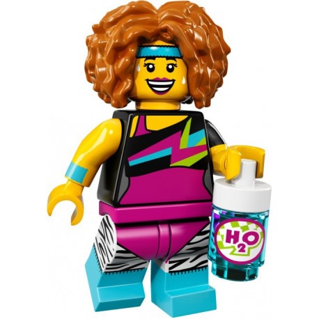 LEGO Minifig - la professeure de dance 71018 Serie 17