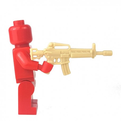Lego Accessoires Minifigure - Si-Dan Toys - Assault Rifle T86 (Beige)