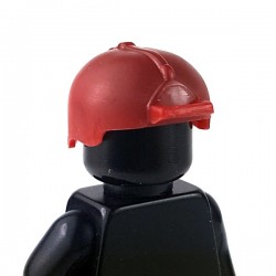Lego Accessoires Minifigure - Si-Dan Toys - Casque PBH (Rouge Foncé)