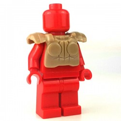 Lego Accessoires Minifigure - Si-Dan Toys - Tactical Vest USF M1a (Beige Foncé)