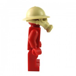 Brick Warriors - British Gas Mask (Tan)