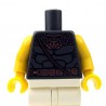 Lego Minifigure - Torse - Soldat Romain (Pearl Dark Gray)