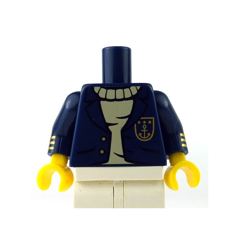 lego minifigure blue torso