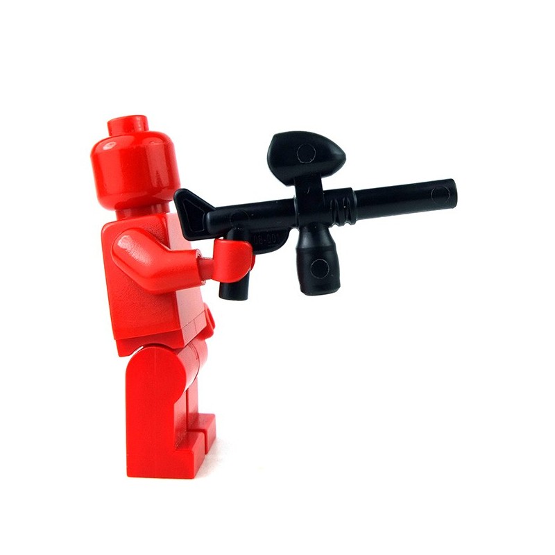 Lego Accessoires Minifig Pistolet de Paintball (Noir)