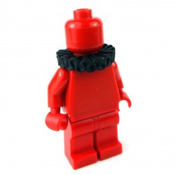 LEGO - Black Minifig, Ruff﻿