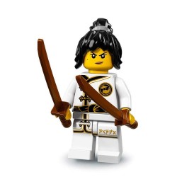 LEGO Minifig Ninjago le film - Spinjitzu Training Nya