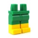 Lego - Green Hips & Legs with Yellow Boots
